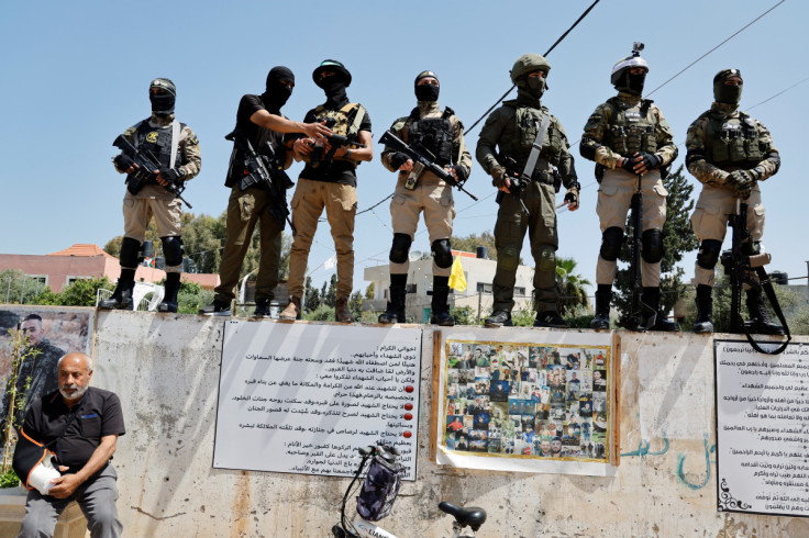 Funeral of two Palestinians killed in an Israeli raid