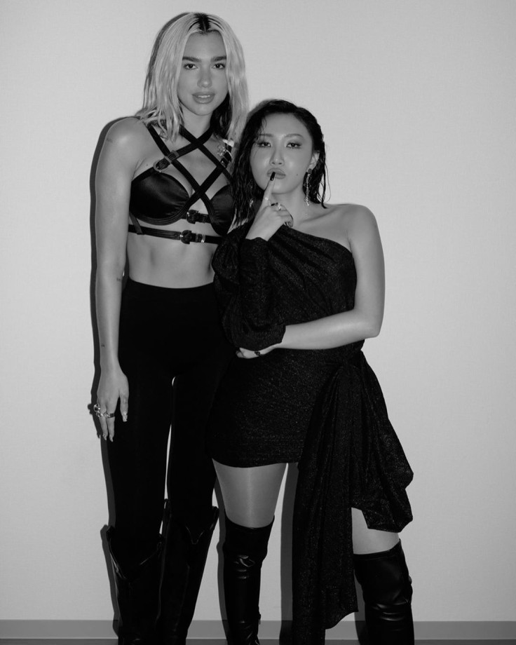 Dua Lipa and Hwasa 