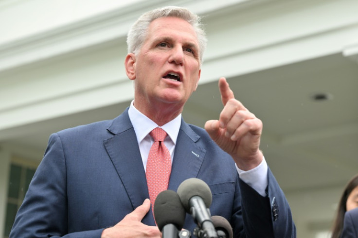 House Speaker Kevin McCarthy said time was running out to raise the debt ceiling.