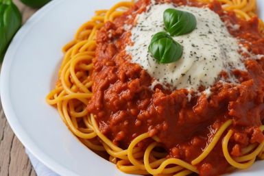 pasta, spaghetti, food, meal, sauce,