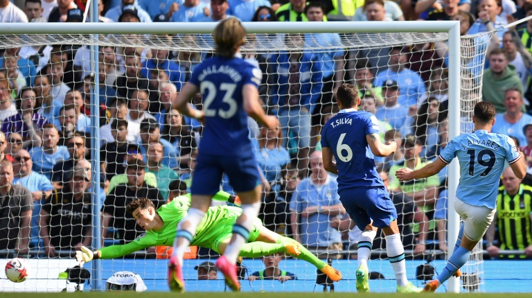 Man City Beat Chelsea To Celebrate Premier League Title Triumph | IBTimes