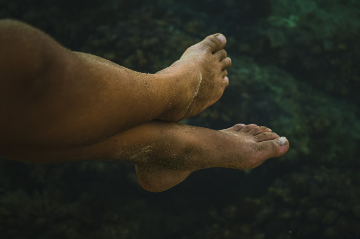 Representational image (feet in water) 