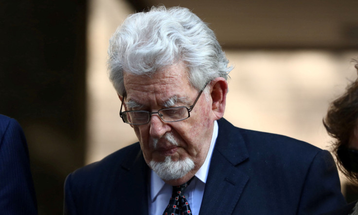 Entertainer Rolf Harris leaves Southwark Crown Court in London