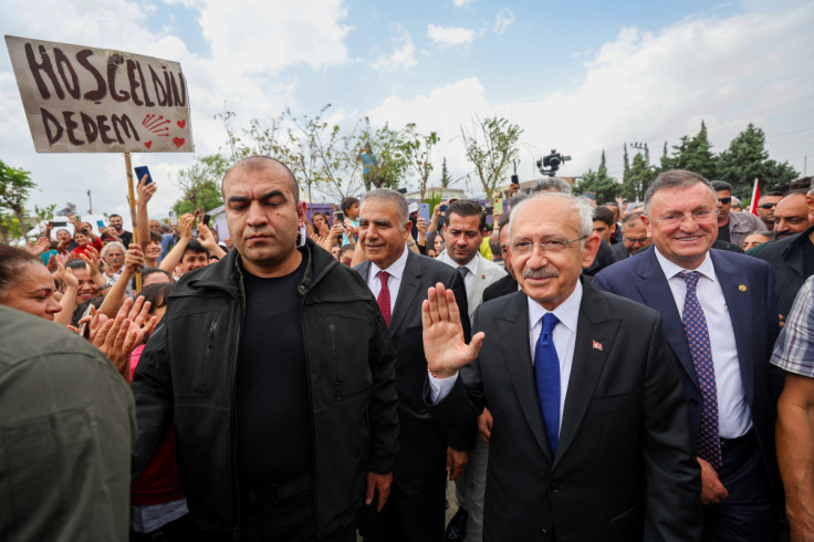 Presidential candidate of Turkey's opposition alliance Kilicdaroglu visits quake-hit Hatay province