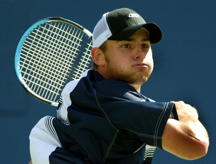 American dream: Andy Roddick in action at the 2003 US Open