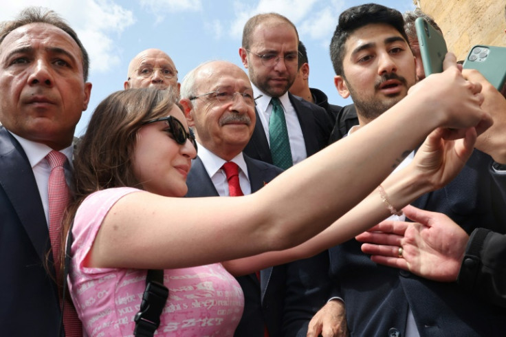 Opposition leader Kemal Kilicdaroglu is comfortably winning the vote of younger, liberal Turks