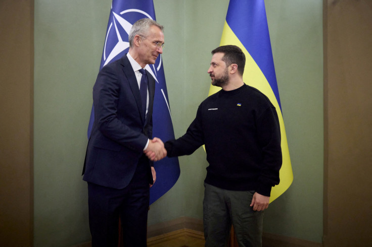 NATO Secretary-General Jens Stoltenberg visits in Kyiv