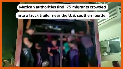 175 migrants found in truck near US southern border