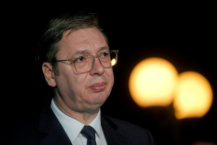 Serbian President Aleksandar Vucic's resignation as party leader is seen as part of a plan to return his hold on power, analysts say