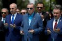 Turkish President Erdogan visits mausoleum of late prime minister Menderes in Istanbul