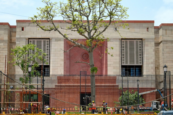 India's new legislature building stands next to the ageing and cramped colonial-era parliament building designed by British architects Edwin Lutyens and Herbert Baker in the 1920s that it will replace