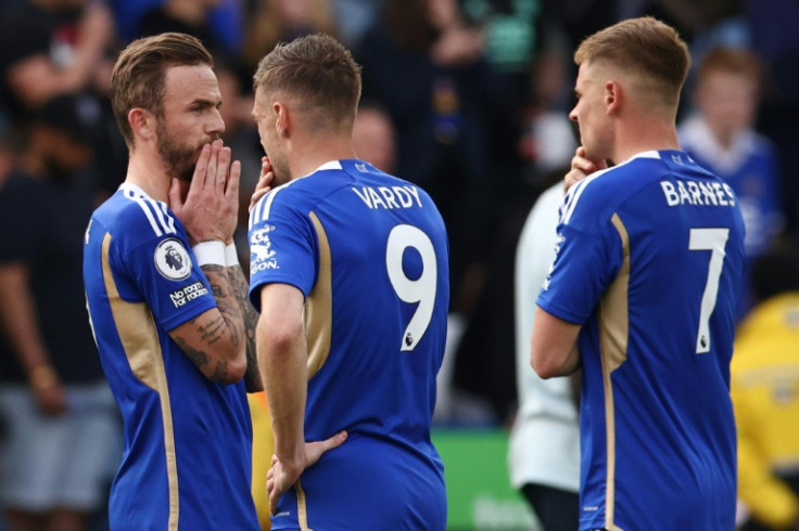 Leicester were relegated just seven years after winning the Premier League