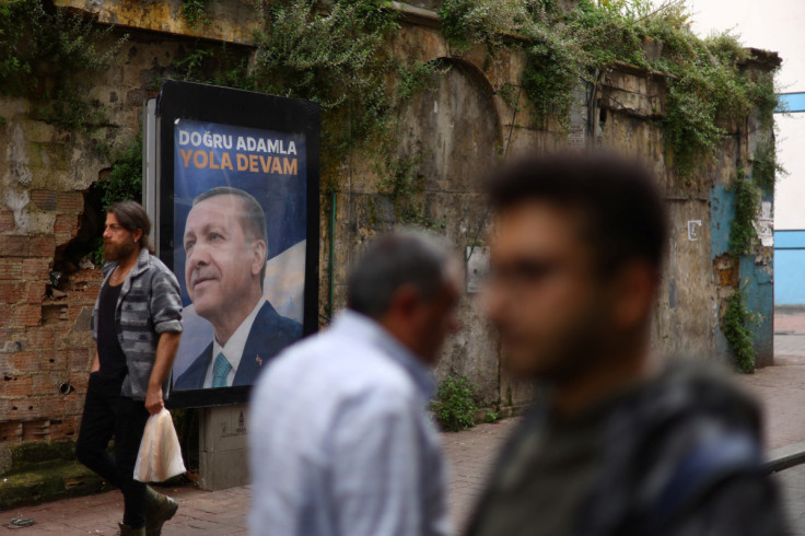 People go about their daily life, following second round of the presidential election, in Istanbul