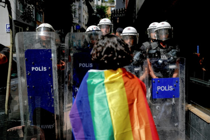 Erdogan routinely rails against LGBTQ people for threatening traditional family values