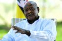 Uganda's President Yoweri Museveni wants trade barriers to come down, in Kisozi