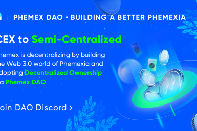 a semi-centralized platform model by Phemex