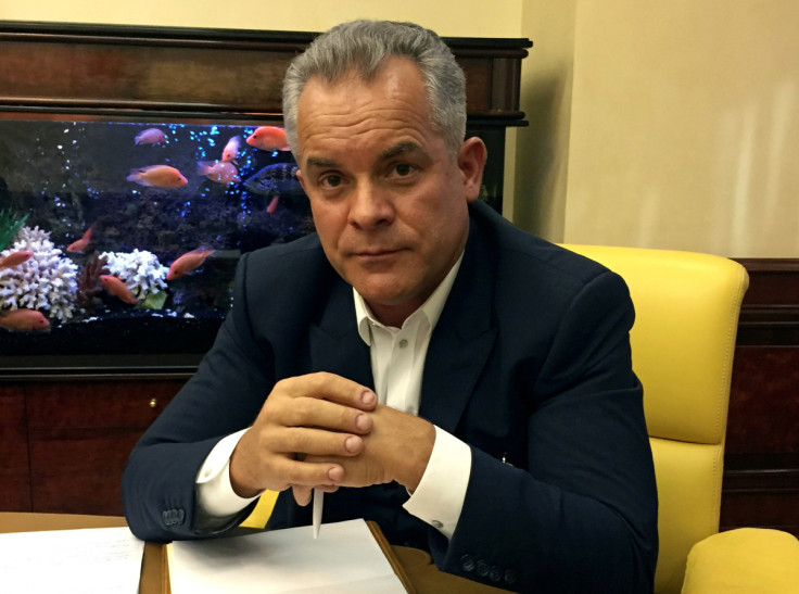 Moldova's media tycoon Plahotniuc attends interview with Reuters at his office in Chisinau