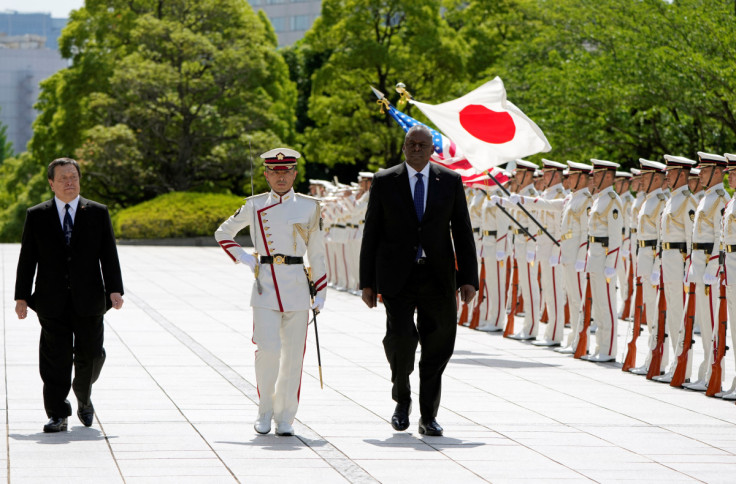 U.S Defense Secretary Austin visits Japan