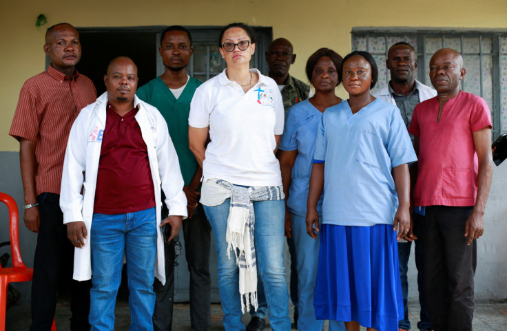 Congolese businesswoman settles maternity debts keeping women in hospital, in Kinshasa