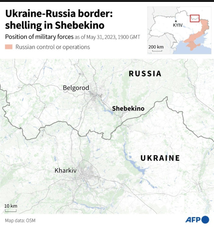 Ukraine-Russia border: shelling in Shebekino