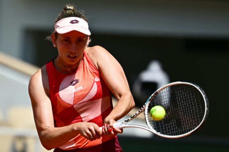 Elise Mertens saw off third seed Pegula in straight sets