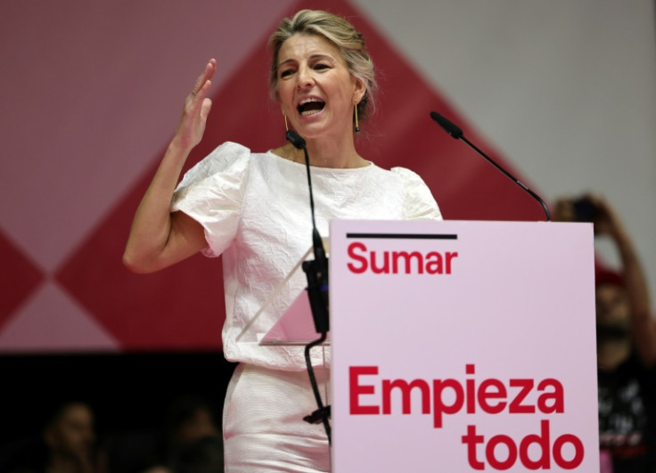 Spain's Yolanda Diaz is hoping to rally the hard left behind her newly-formed platform, Sumar