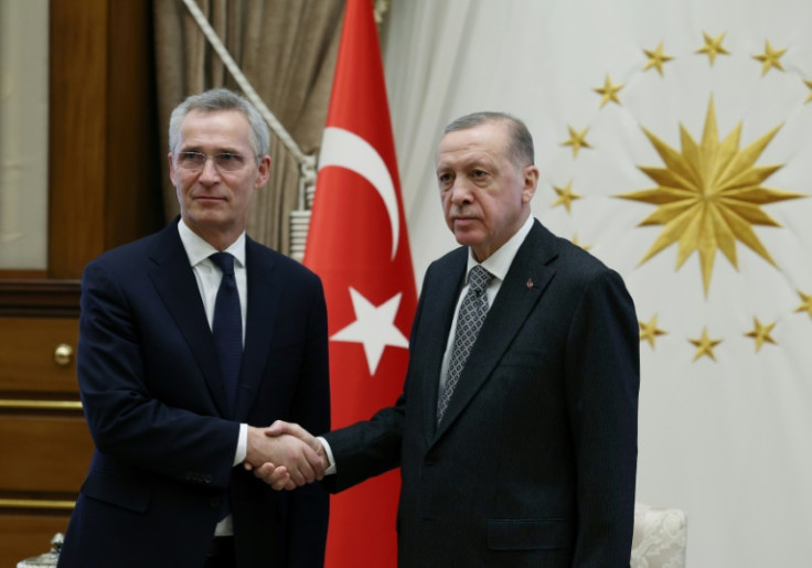 The trip comes as pressure builds on Erdogan to greenlight Sweden's NATO memberhsip