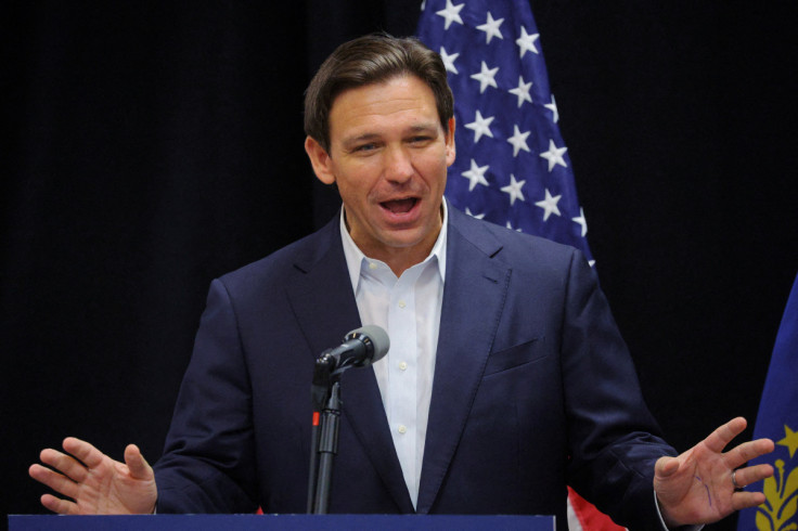 Republican presidential candidate DeSantis campaigns in Rochester