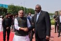 U.S. Secretary of Defense Lloyd Austin visits India