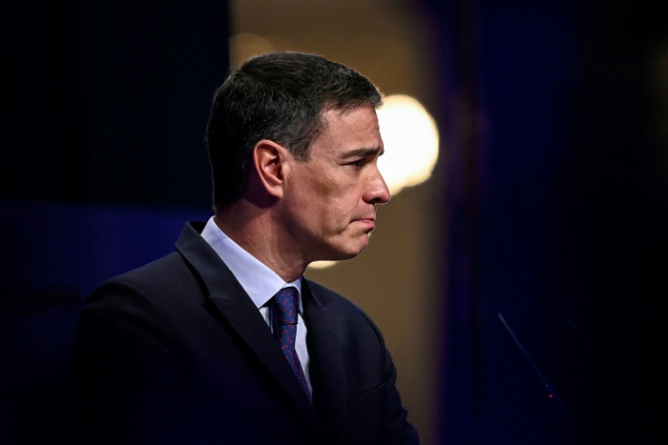 Prime Minister Pedro Sanchez, seen here in Madrid on Monday, has warned the Andalusian government of possible EU sanctions