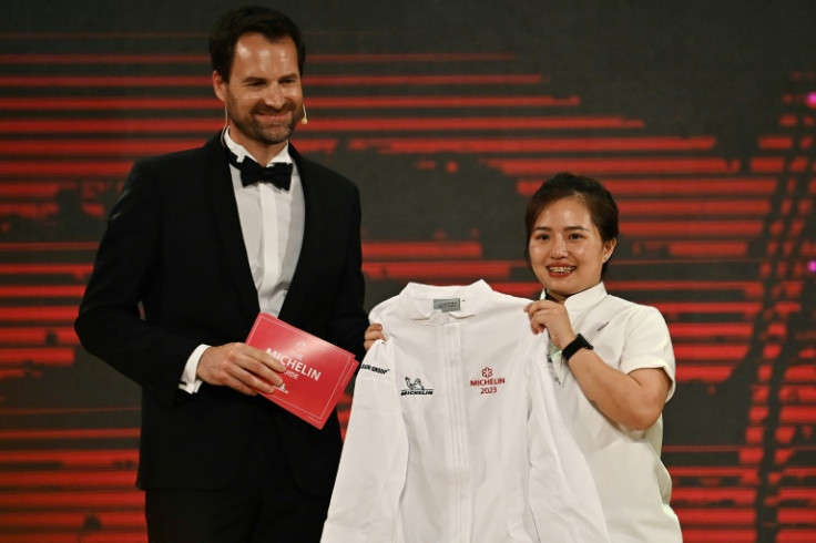Gia Restaurant Chef and co-founder Sam Tran (R) spent 10 years studying in Australia before returning to Hanoi, her home city, to push the boundaries of Vietnamese cuisine