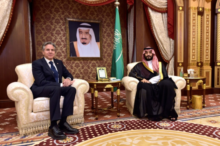 US Secretary of State Antony Blinken raised concerns over human rights in Saudi Arabia during a meeting with Crown Prince Mohammed bin Salman