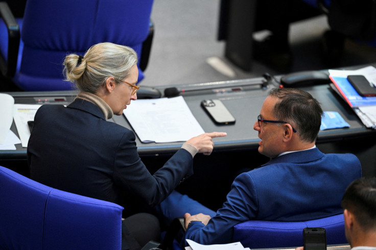 Plenary session of the lower house of parliament, Bundestag, in Berlin