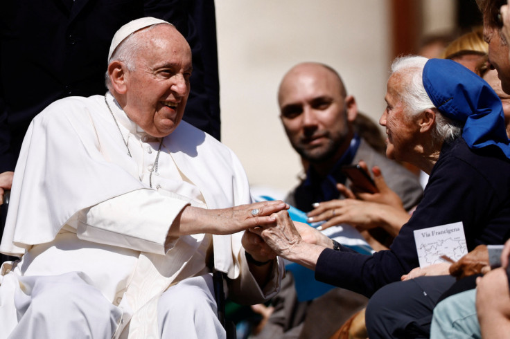 Weekly general audience in St. Peter's Square at the Vatican