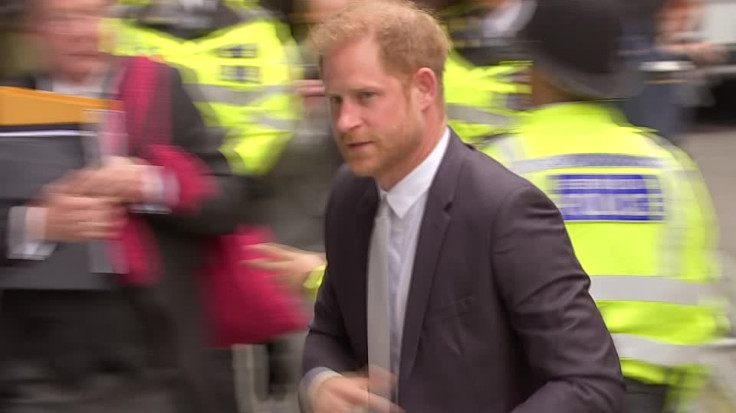 Prince Harry back in UK court for second day