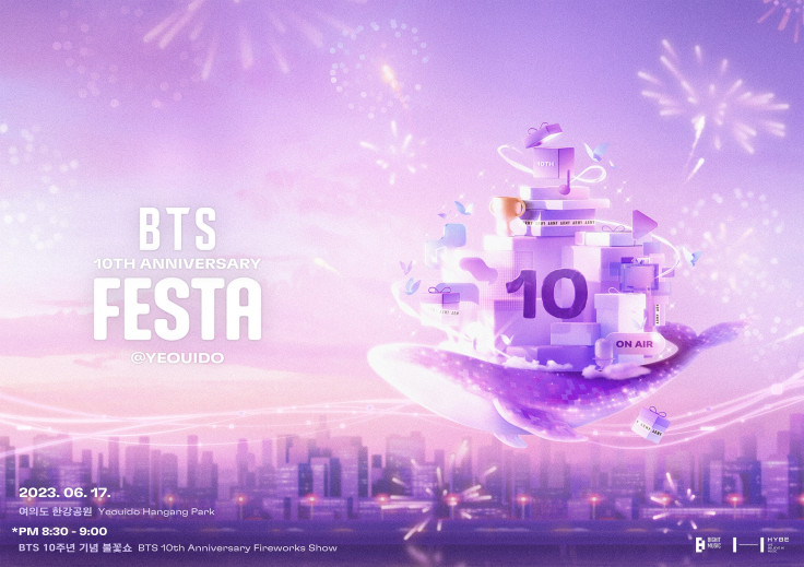BTS 10th Anniversary Festa YEOUIDO Official Poster