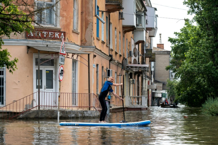 The water has risen an average of 5.6 metres