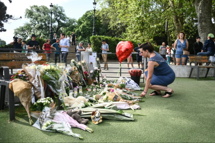 The children were stabbed Thursday morning in a playground in the southeastern Alpine town of Annecy