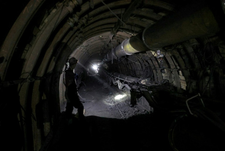Donbas-born miners now make up a third of Oleg Bilousov's 2,780 workers in the central region of Dnipropetrovsk