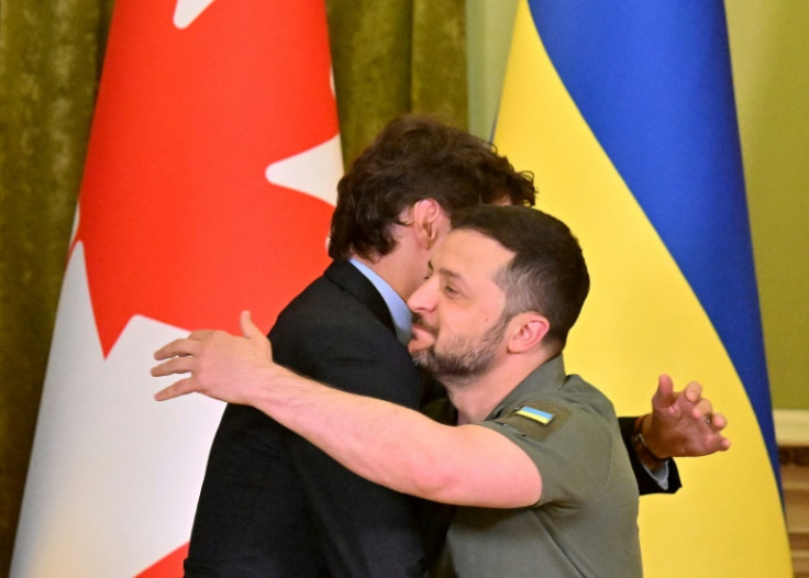 Trudeau denounced Russia's role in the destruction of the Russian-controlled Kakhovka dam in southern Ukraine