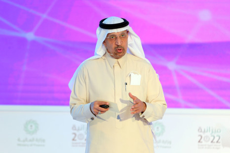 Minister of Investment of Saudi, Khalid Al Falih speaks during Saudi 2022 Budget Forum in Riyadh