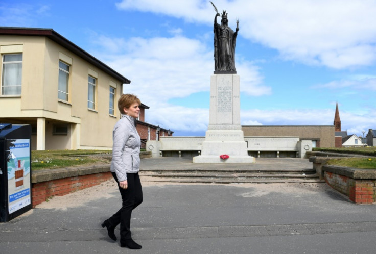 Sturgeon was labelled 'Queen of Scots' by some in the media