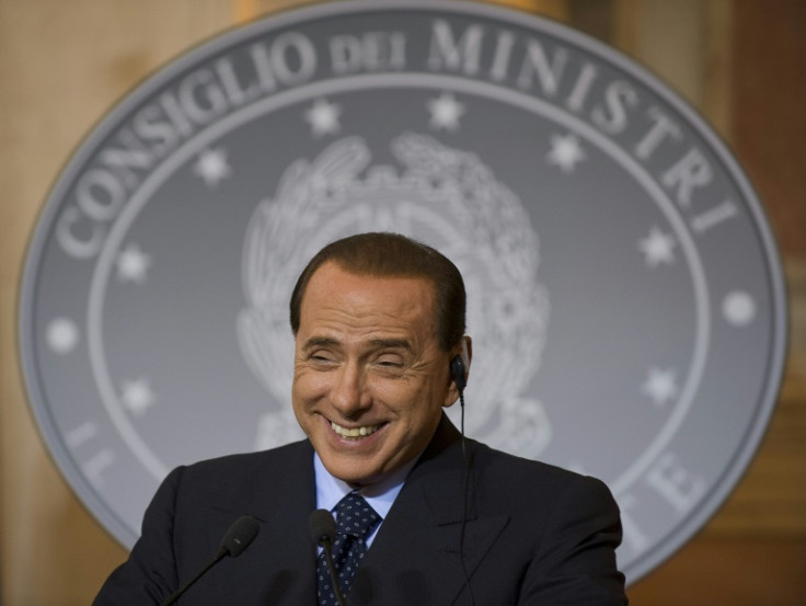 Berlusconi led Italy three times between 1994 and 2011.