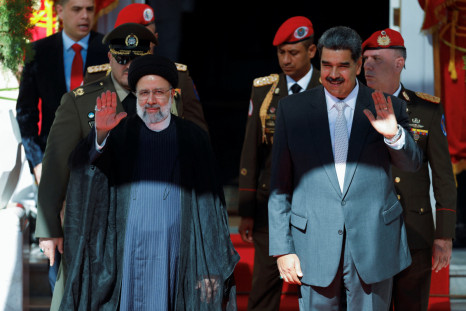 Venezuela's President Maduro meets with Iranian President Raisi, in Caracas