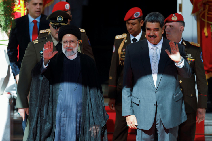 Venezuela's President Maduro meets with Iranian President Raisi, in Caracas