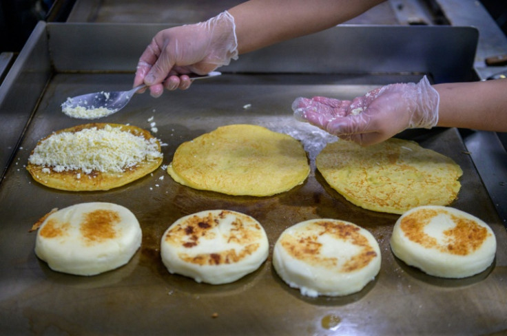 Venezuela's arepa is a cornmeal-based flatbread that can be eaten plain or with fillings