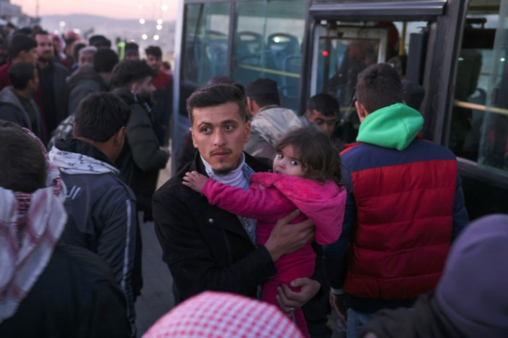 The UN says the conflict has displaced more than 12 million Syrians