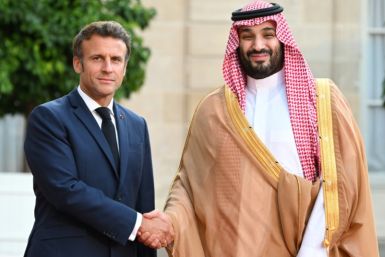 Macron and Mohammad bin Salman last met in July 2022