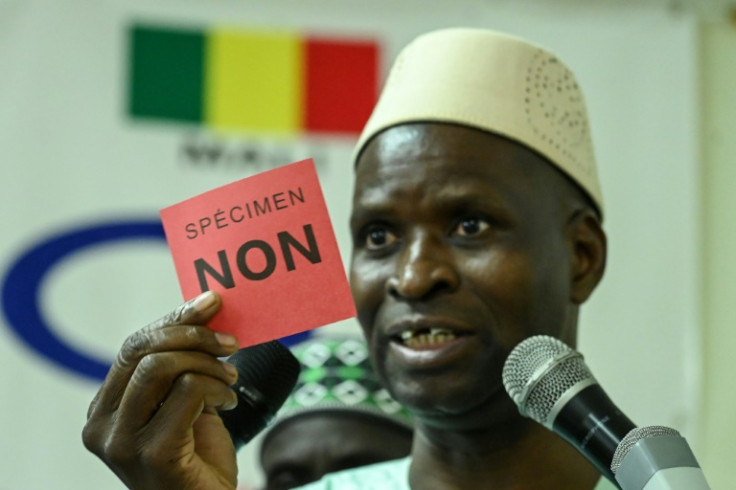 The west African nation has been under military rule since an August 2020 coup