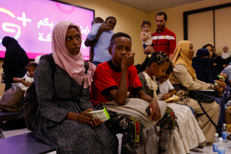 Evacuated Iraqis from Sudan arrive at Baghdad International Airport